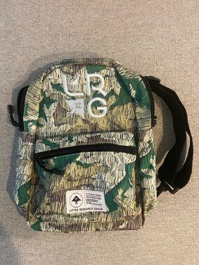 LRG Green Camo Crossbody Bag